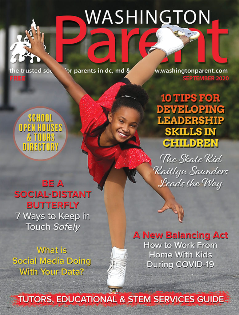 Washington Parent September 2020 cover