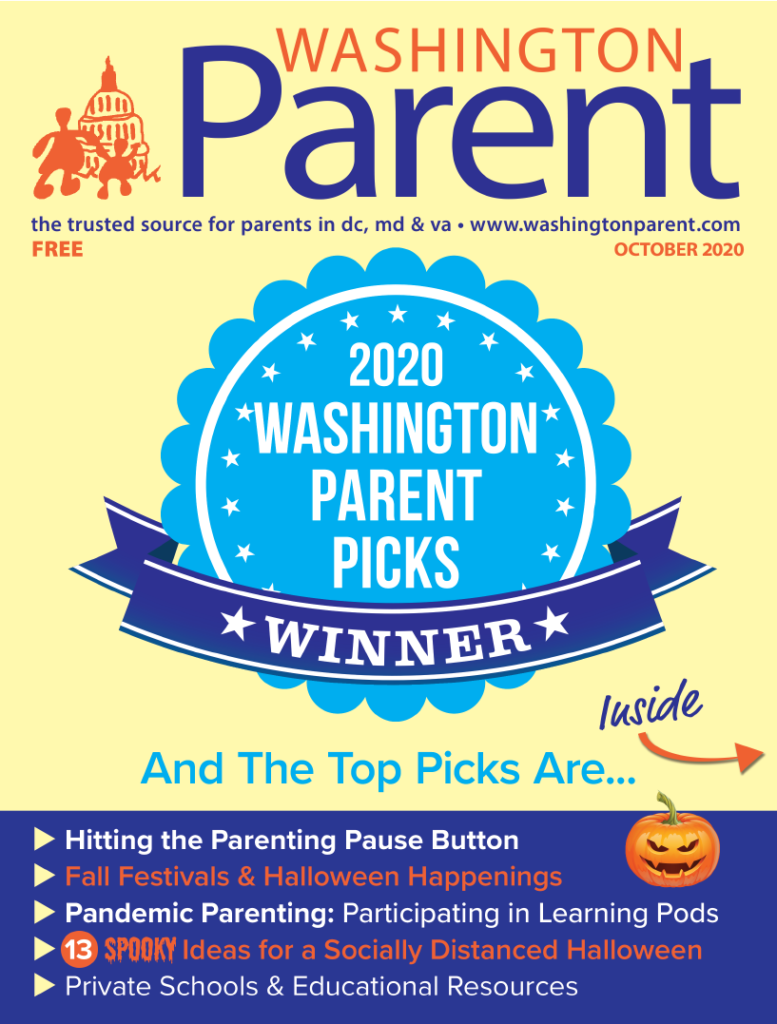 Washington Parent's October cover
