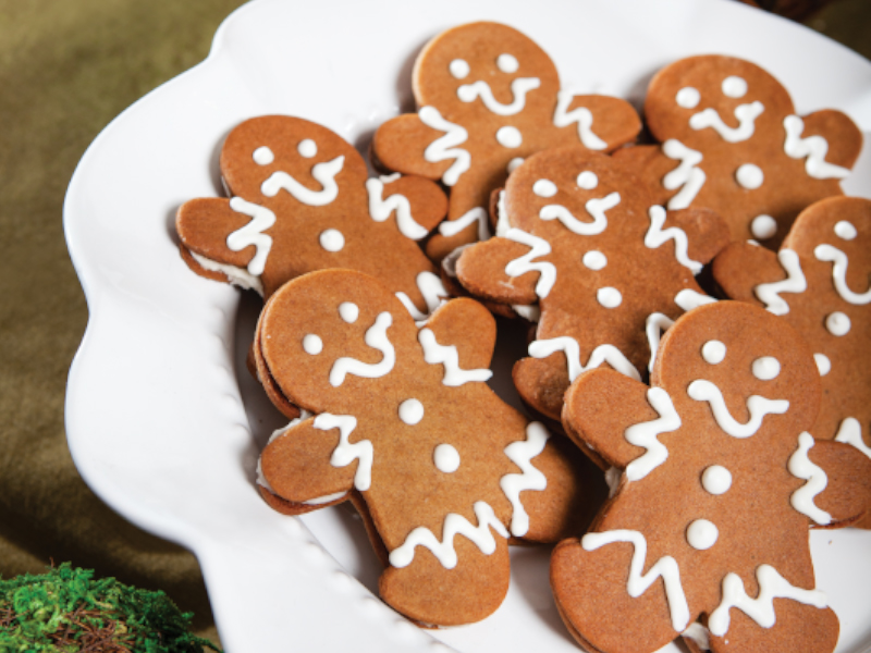 Gingerbread men cookies