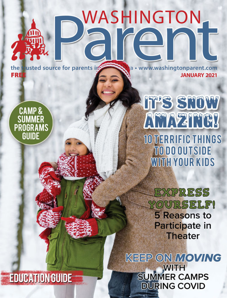 Washington Parent January 2021 cover