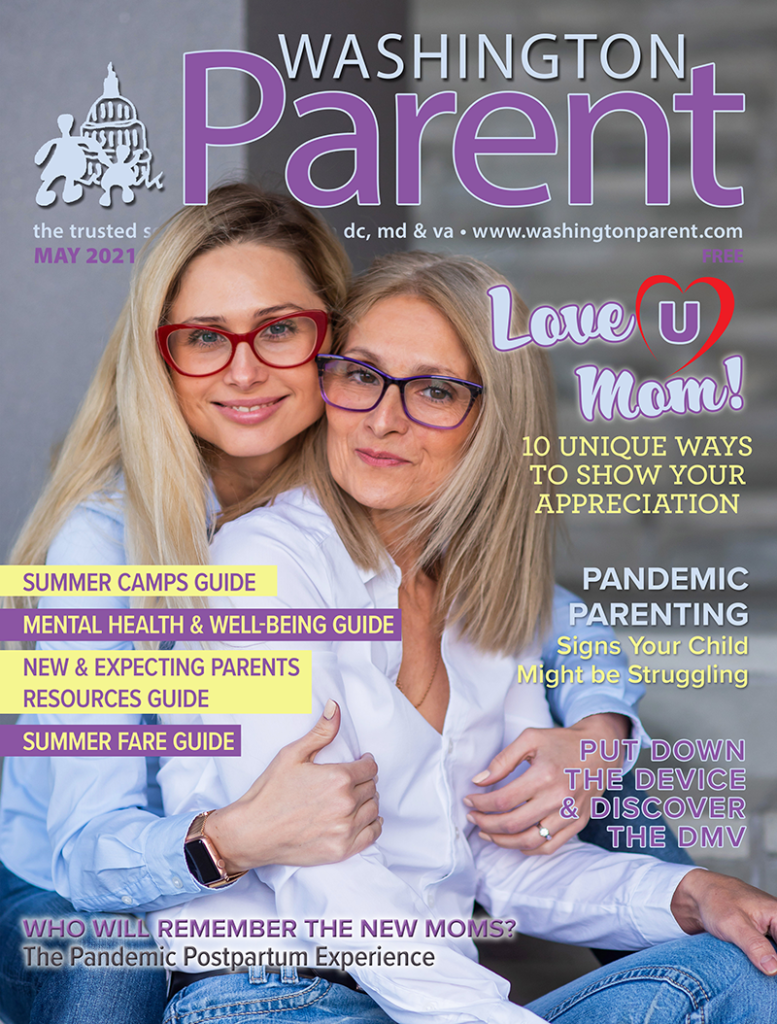 Washington Parent's May 2021 issue