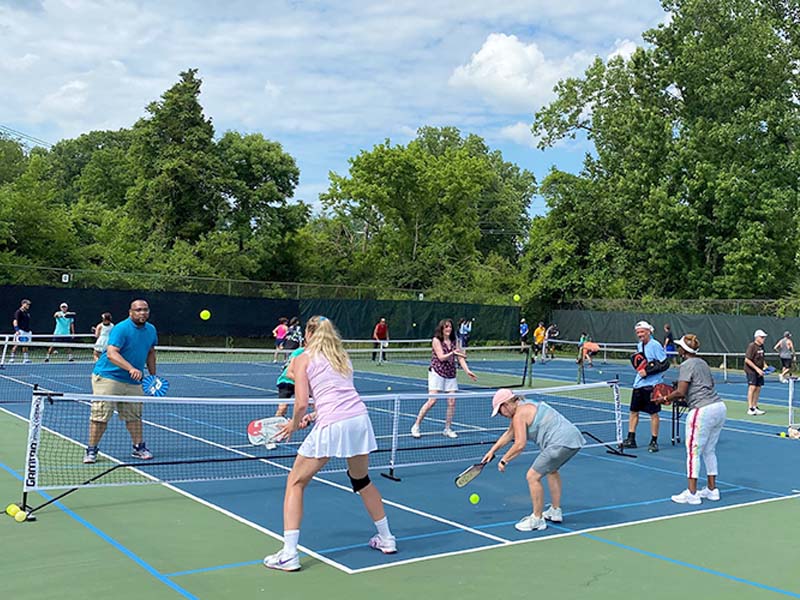 Get in a Pickleball Game at the YMCA