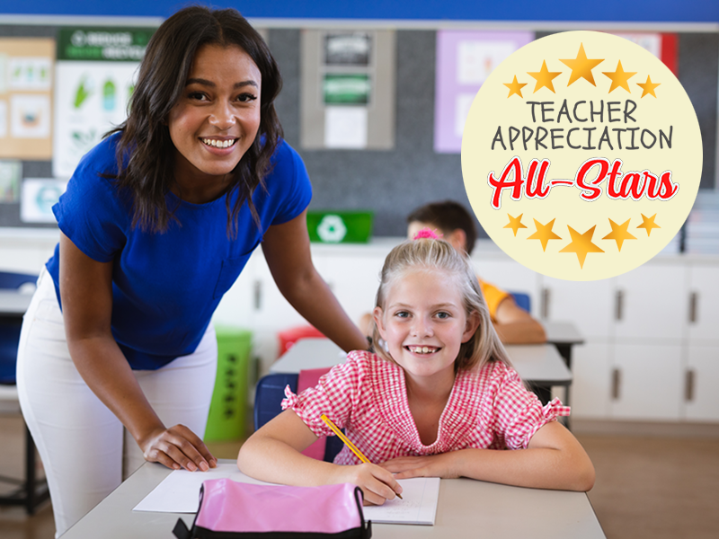 Teacher appreciation all-stars