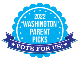 2022 Washington Parent Picks Vote for Us badge