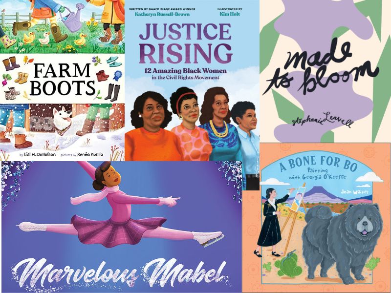 Books and an Album to Celebrate Spring and Historic Women
