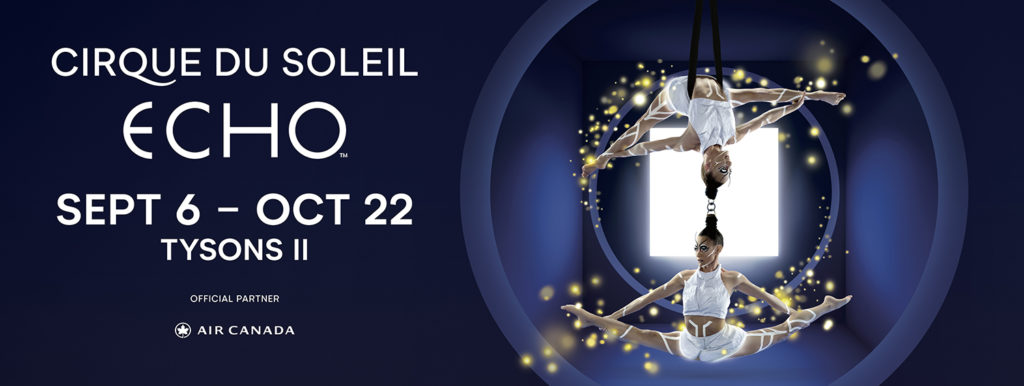 ou could win a 4-pack of tickets to a brand new show from Cirque du Soleil, ECHO!