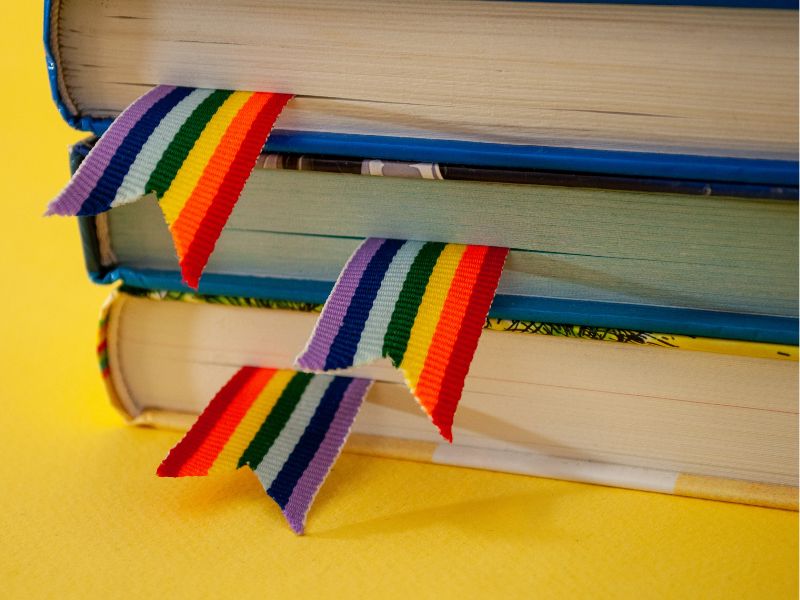A Rainbow of Books for Pride Month