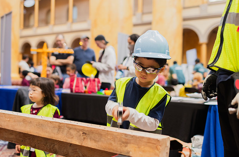 Enter to win an annual family membership to The National Building Museum