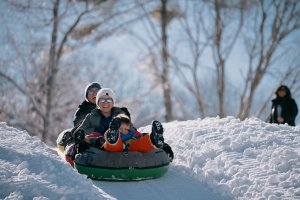 Looking for a nearby winter weekend getaway? Bryce Resort offers skiing, tubing, cozy lodging and family fun just a short drive from the DC metro.