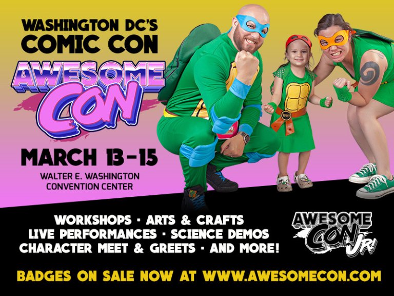 Win Awesome Con 2026 Badges: 5-Pack Giveaway