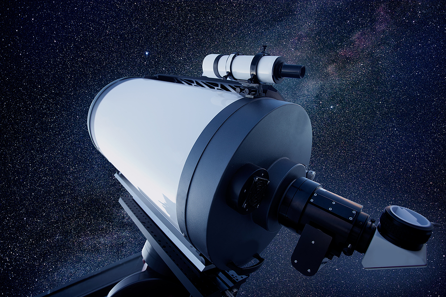 astronomical observatory telescope stars night sky [Photo Illustration]
