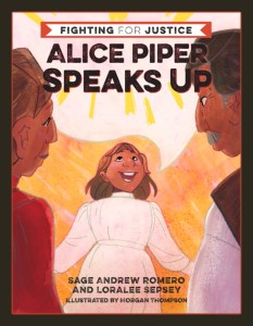 Alice Piper Speaks Up book cover about Native American civil rights and education