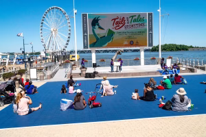 Tuesdays just got more fun at National Harbor as Kids Day returns for the summer Families gathered at the waterfront plaza for National Harbor Kids Day