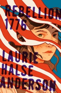 Rebellion 1776 historical fiction book cover set during the American Revolution