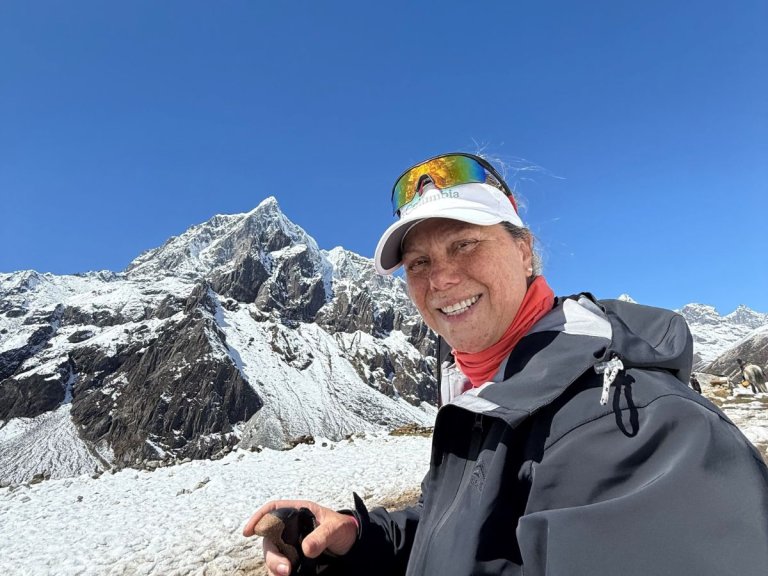 How an ICU nurse’s caregiving went with her to the world’s highest peak