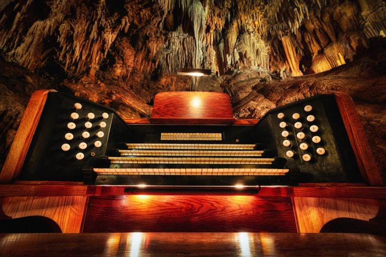 See why Luray Caverns is the ultimate family day trip The Great Stalacpipe Organ surrounded by rock formations inside Luray Caverns.