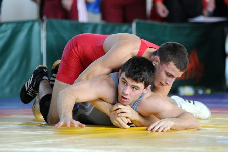 Where to find kids wrestling clinics in the DMV Young athletes practicing at DMV wrestling clinics